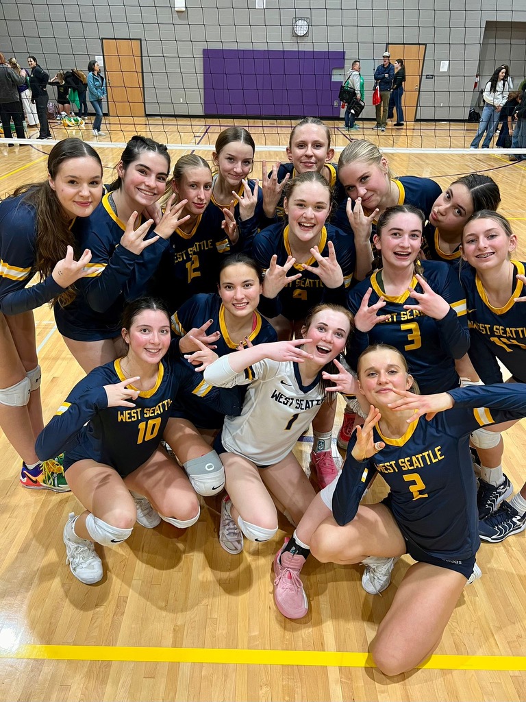 West Seattle High School Girls Volleyball Team