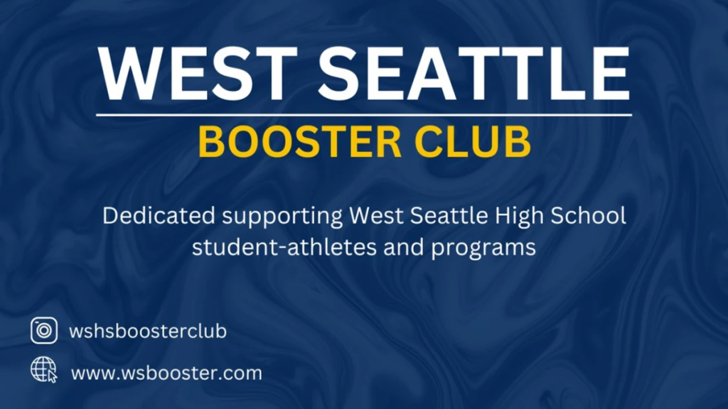 West Seattle High School Booster Club West Seattle Booster Club Membership Card;